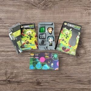 Funko Pop! Funkoverse Strategy Board Game Rick And Morty Board Game New Open Box